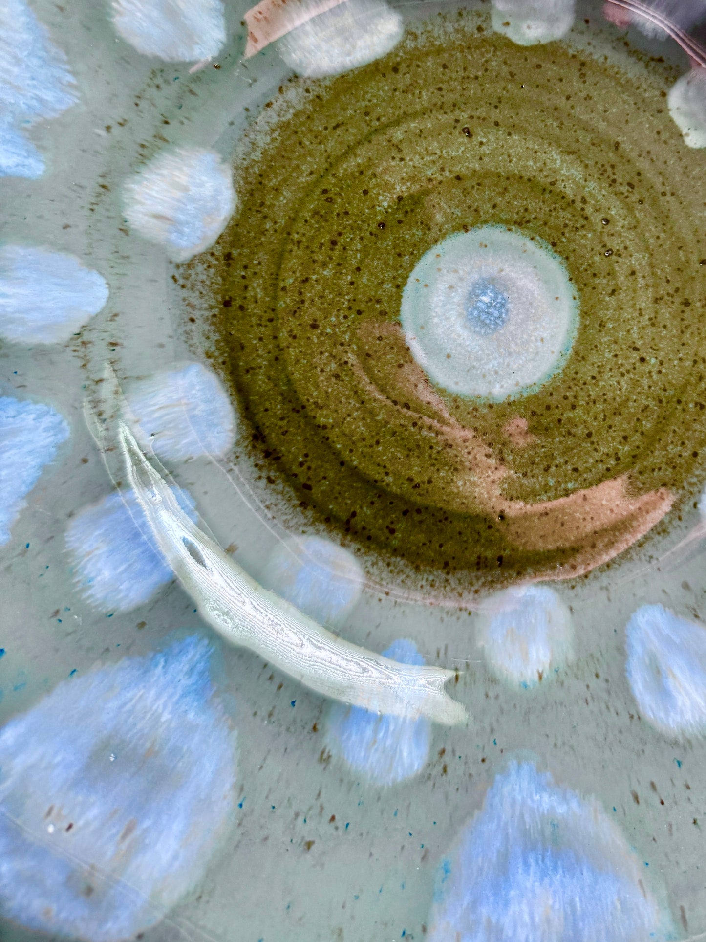 Ocean Bloom Platter Bowl